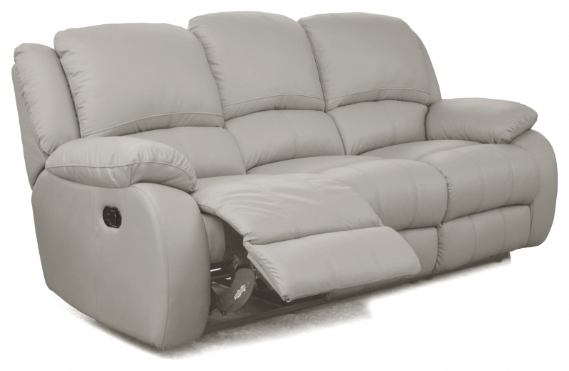 Solo 3 Seater Double Manual Recliner Sofa