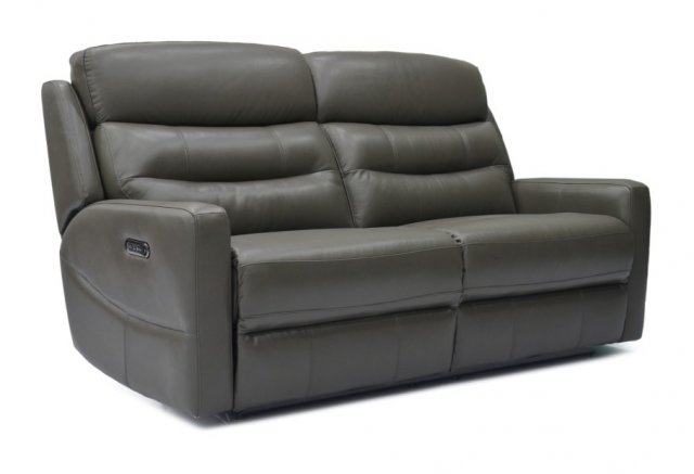 Feels Like Home Tarquin 2.5 Seater Double Power Recliner Sofa with USB