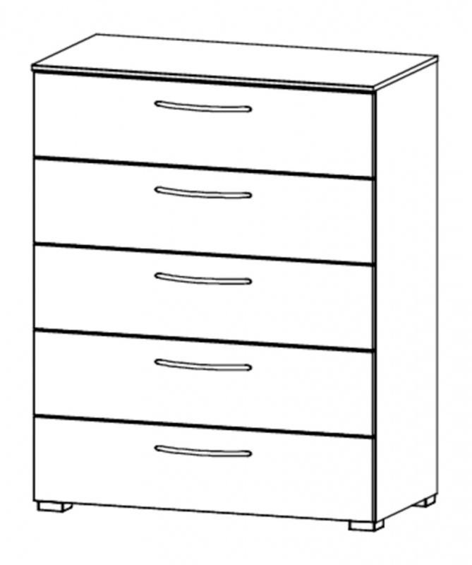 Fairway Furniture Aldono 6DB1 5 Drawer Chest