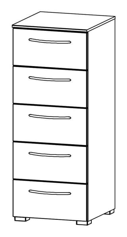 Fairway Furniture Aldono 6HB0 5 Drawer Chest
