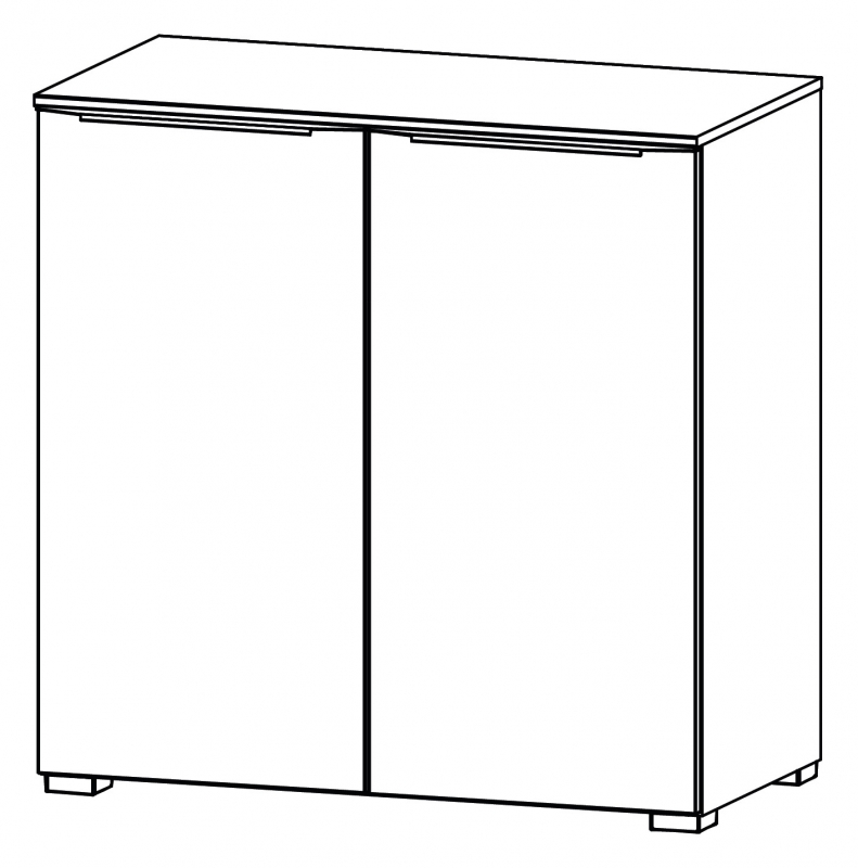 Aldono Deluxe 6D28 2 Door Chest