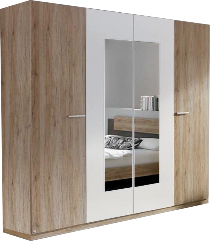 Fairway Furniture Borba 5203 Hinged 4 Door Robe
