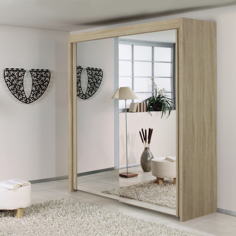 Imperial 5106 Gliding 2 Mirror Door Robe (Width 201cm)