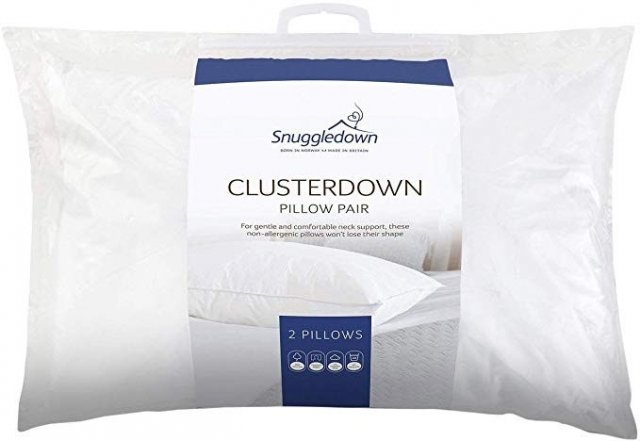 Snuggledown Pillows Clusterfibre Pillow Pair