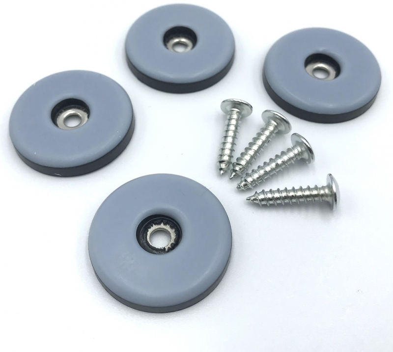 Fairway Furniture Floorgard Glides - 30 x 30mm Round - Pack of 4
