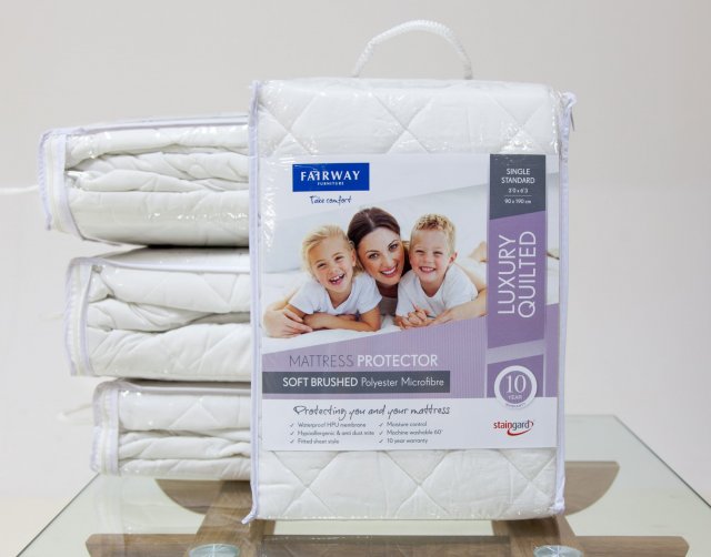 Luxury Quilted 3'0 x 6'3 Mattress Protector