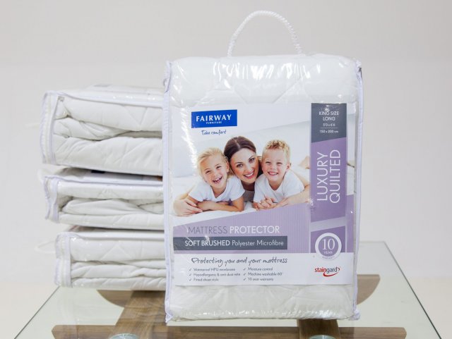 Luxury Quilted 5'0 x 6'6 Mattress Protector