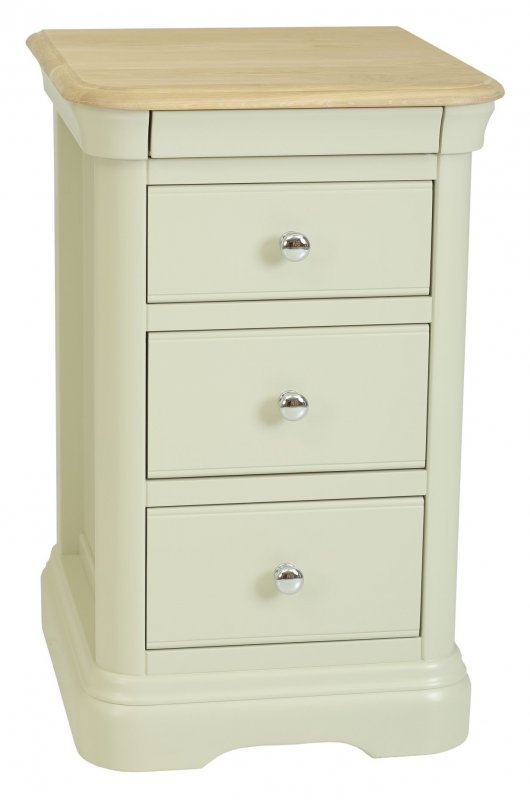 Cromwell Premier 832PR Bedside Chest - 3 Drawers