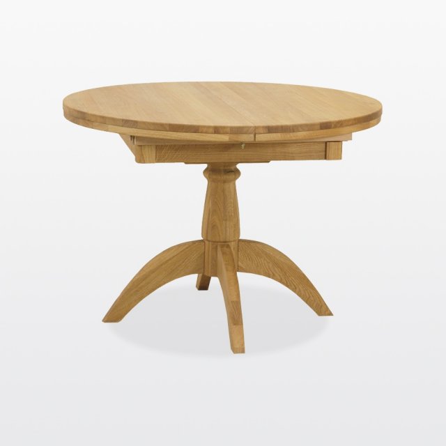 Windsor Premier 69PR Round Single Pedestal Extending Dining Table