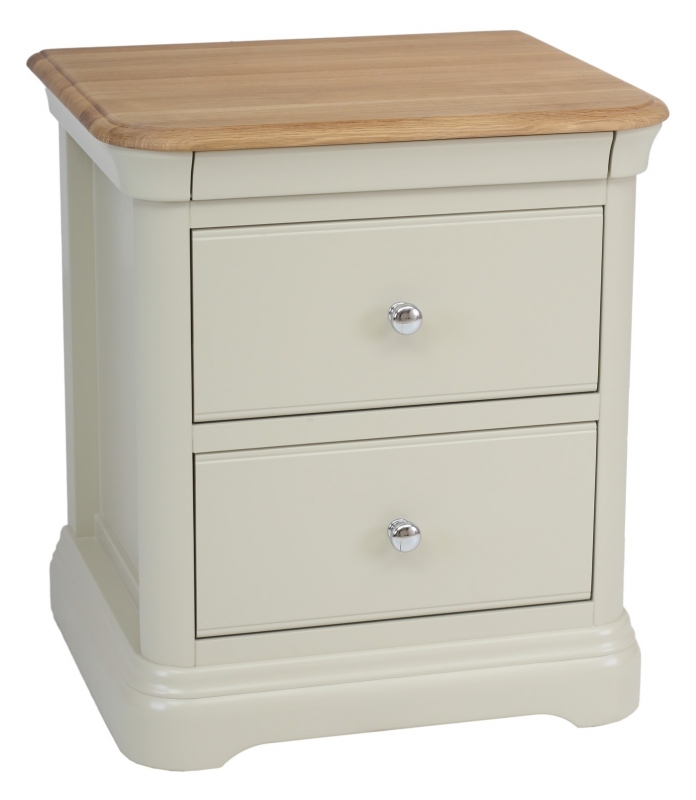 Cromwell 801 Bedside Chest - 2 Drawers