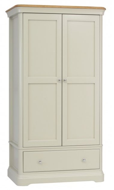 Cromwell 814 Gents Wardrobe - 2 Doors - 1 Drawer