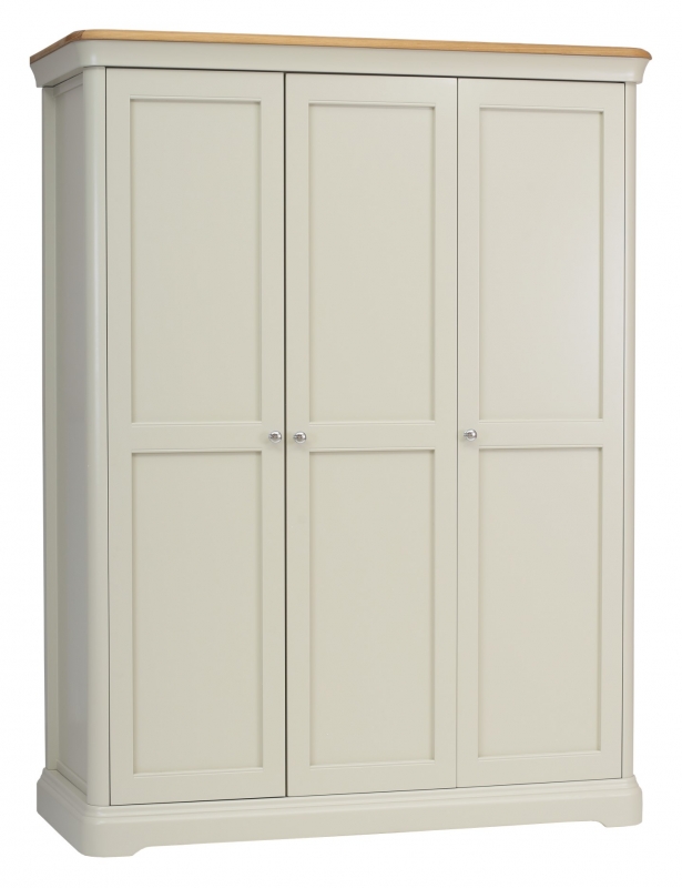 Flat pack sales triple wardrobe