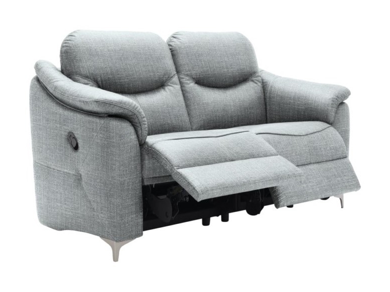 G Plan  Jackson 2 Seater Sofa - Double Manual Recliner Actions