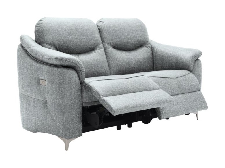 G-Plan Jackson 2 Seater Sofa - Double Power Recliner Actions with USB Charging