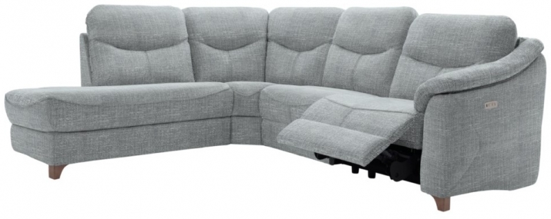 G Plan  Jackson Chaise Corner Sofa Group - Single Power Recliner with USB Charging