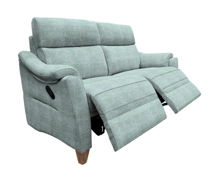 G-Plan Hurst 2 Seater Small Sofa - Double Manual Recliner Actions