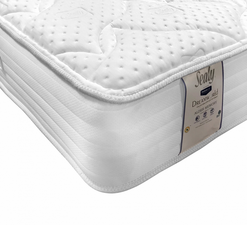 Sealy Alder Memory 4'6 Mattress