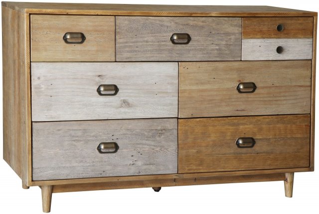 Aztec 7 Drawer Wide Chest