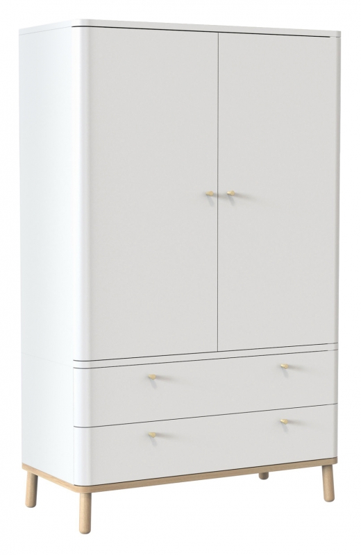 Fairway Furniture Trua Premier 809PR 2 Door Wardrobe with 2 Drawers