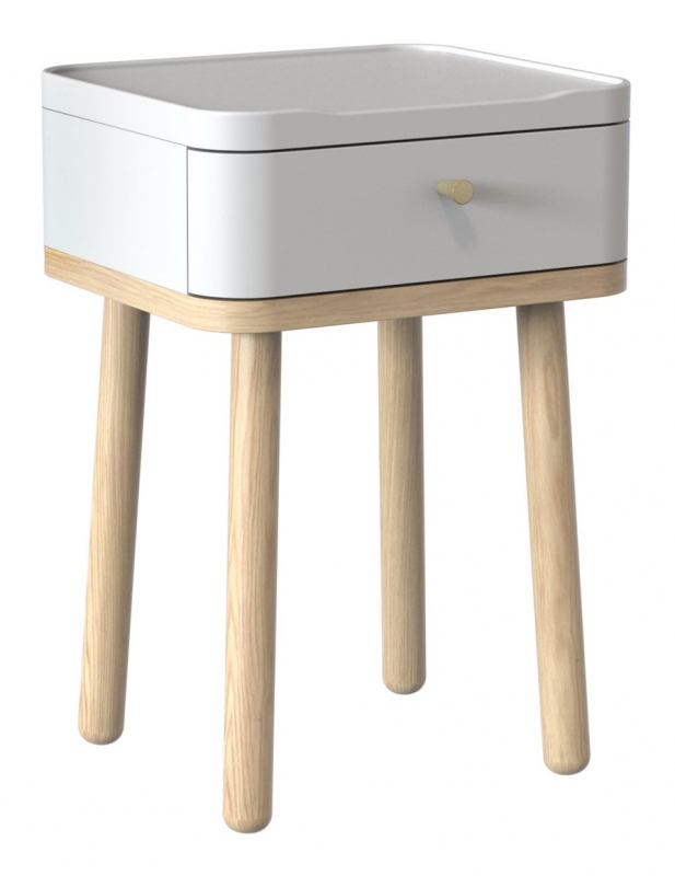 Trua 801 Bedside Chest - 1 Drawer