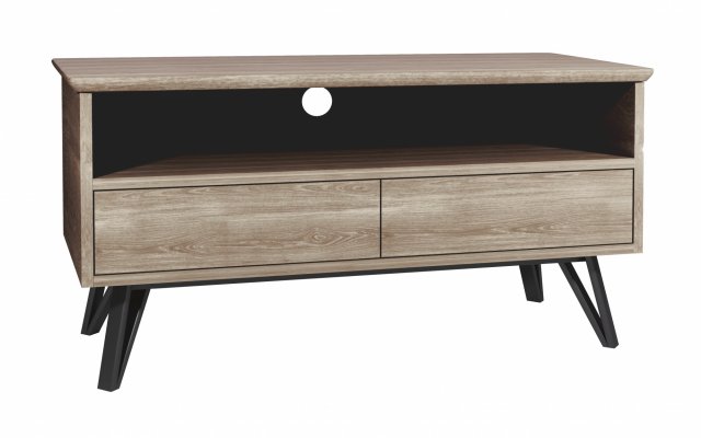 Delta TV Cabinet - 2 Drawers