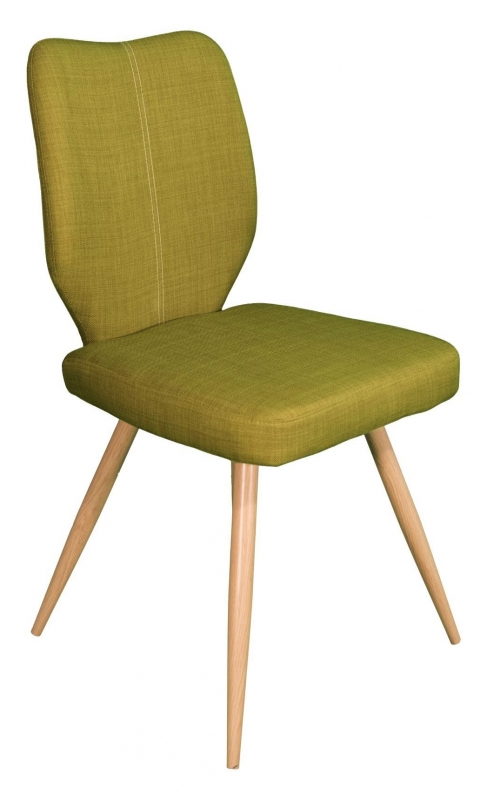 Enka Pair of Dining Chairs - Fabric