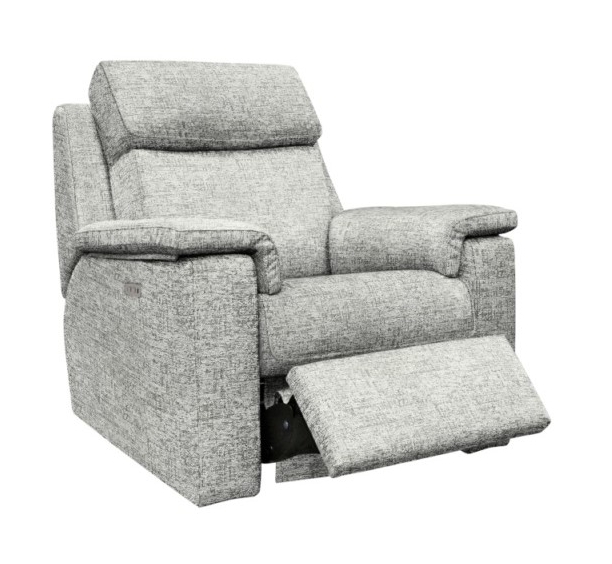 G-Plan Ellis Power Recliner Chair with Power Headrest and Lumbar Support