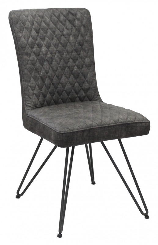 Fusion Pair of Fabric Dining Chairs