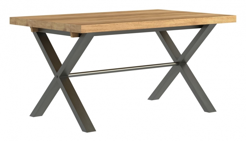 Fairway Furniture Fusion Rectangular Fixed Top Dining Table - 150cm