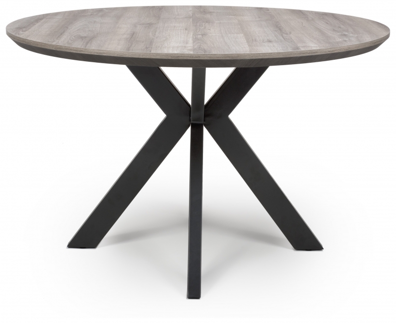 Fairway Furniture Brooklyn Round Fixed Top Dining Table - 120cm