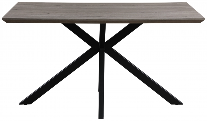 Fairway Furniture Brooklyn Rectangular Fixed Top Dining Table - 140cm