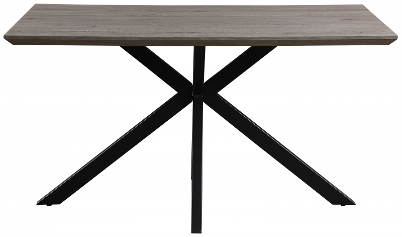 Brooklyn Rectangular Fixed Top Dining Table - 140cm