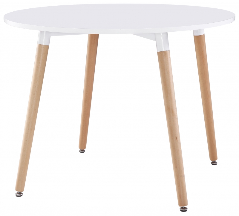 Fairway Furniture Utah Round Fixed Top Dining Table - 100cm
