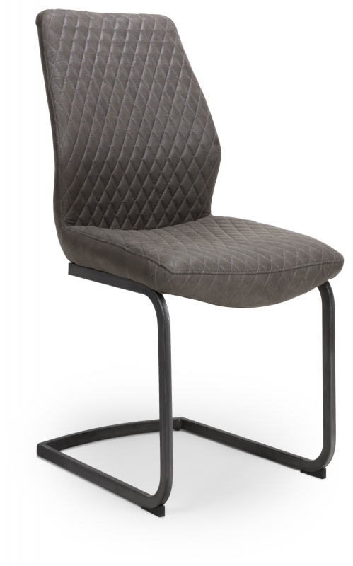 Fairway Furniture Brooklyn Pair of Cantilever Dining Chairs