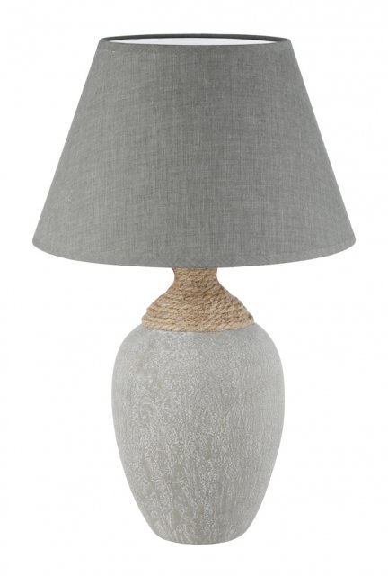 Logi Table Lamp-Grey Finish