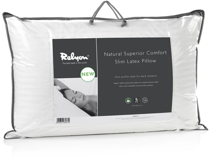 Relyon Relyon Slim Latex Pillow