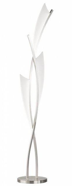 Fairway Furniture Sail Floor Lamp-Dimmable-Chrome Finish