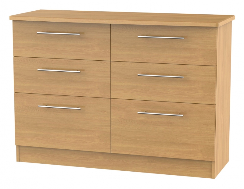 Sheldon 6 Drawer Midi Chest
