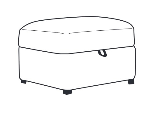 Fairway Furniture Monroe Storage Stool