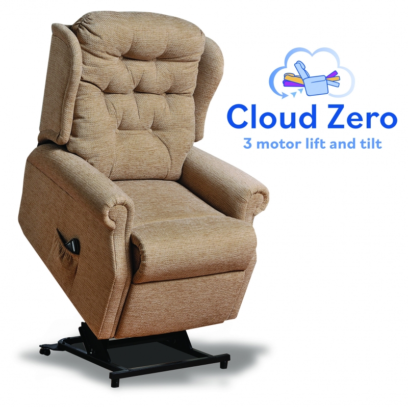 Celebrity Furniture Woburn Standard Cloud Zero Riser Recliner Triple Motor Power Chair - Handset