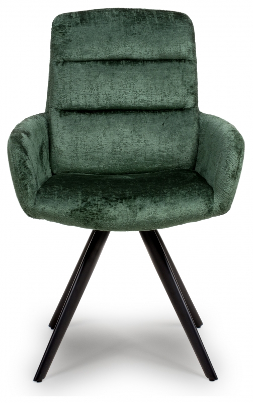 Fairway Furniture Odin Pair of Swivel Carver Dining Chairs