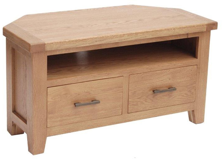 Hampton Dining Corner TV Unit - 2 Drawers