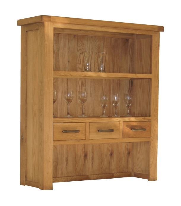 Hampton Dining Small Hutch Top - 3 Drawers