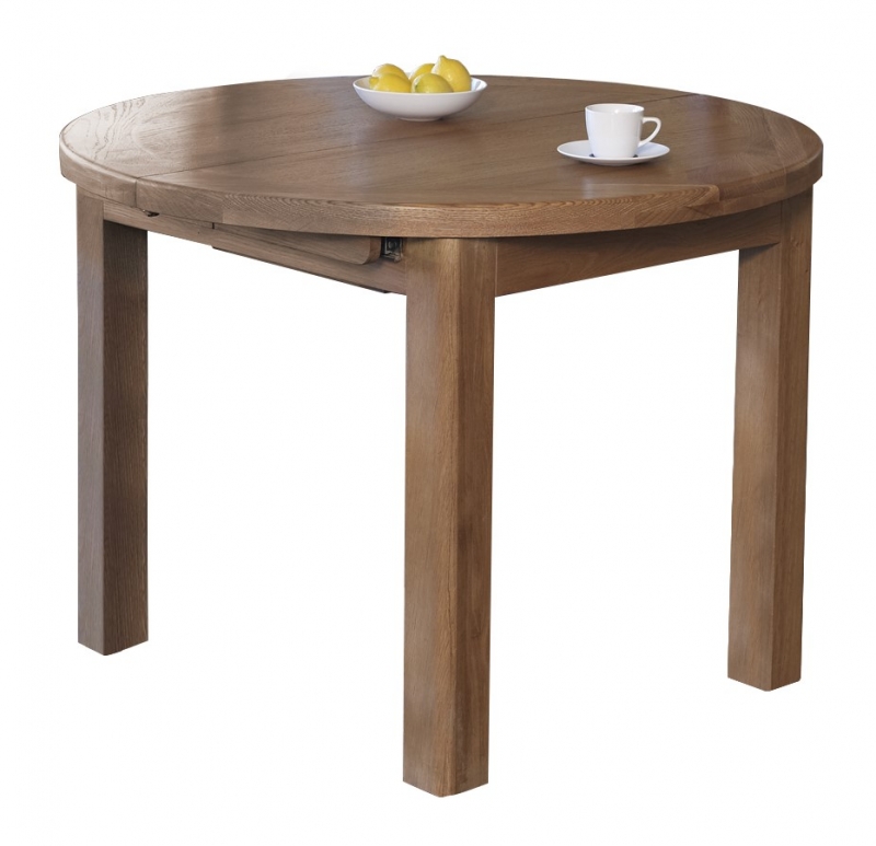 Hampton Dining Round Extending Dining Table