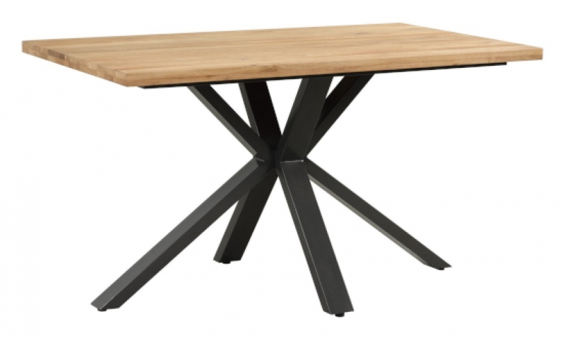Fusion Compact Fixed Top Dining Table - 135cm