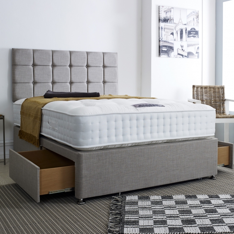 Feels Like Home Classic Wool 800 -  3'0 Platform Top Divan Set