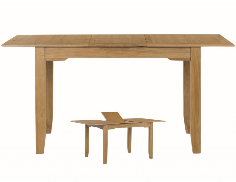 Feels Like Home Kilburn Dining 1.6M Extending Dining Table - Extends from 160-200cm