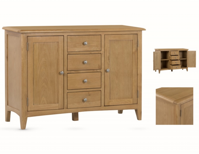 Kilburn Dining 4 Drawer - 2 Door Sideboard