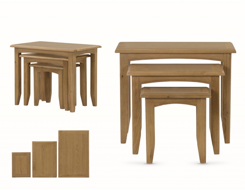 Kilburn Dining Nest of 3 Tables