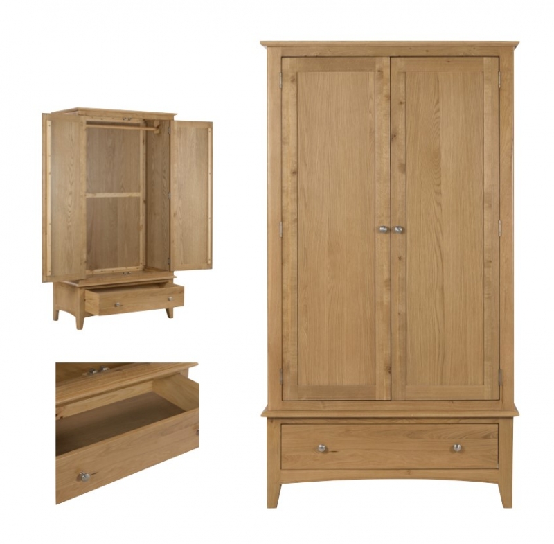 Kilburn Bedroom 2 Door - 1 Drawer Wardrobe